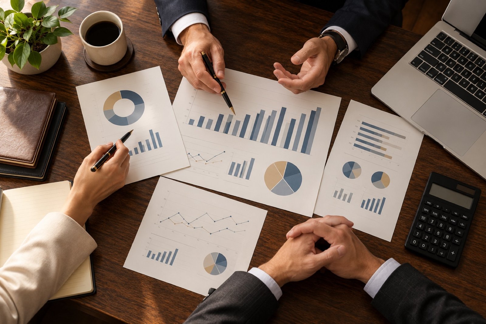 Illustrative photograph: analytics